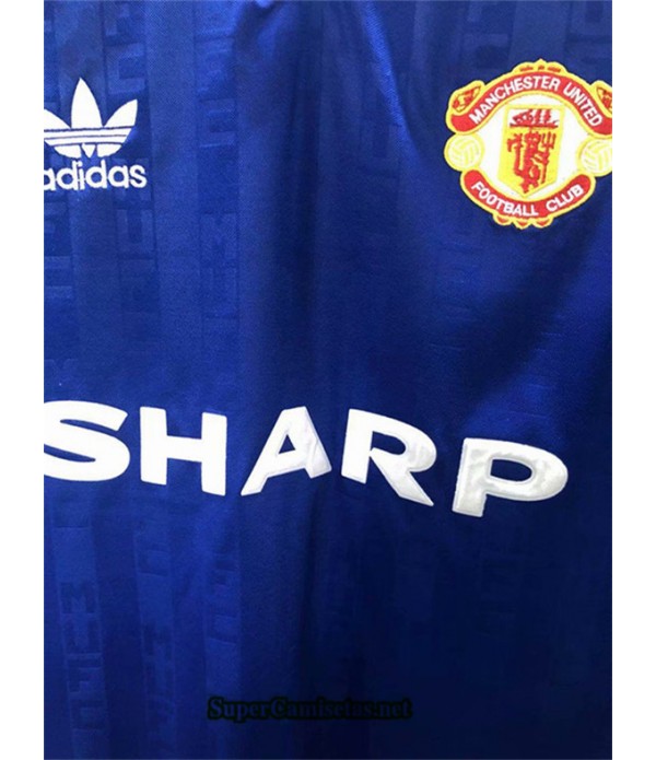 Tailandia Tercera Camisetas Clasicas Manchester United Hombre 1988