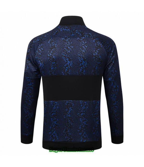 Tailandia Camiseta Inter Milan Chaqueta Azul Oscuro/negro 2020/21