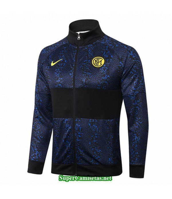 Tailandia Camiseta Inter Milan Chaqueta Azul Oscur...