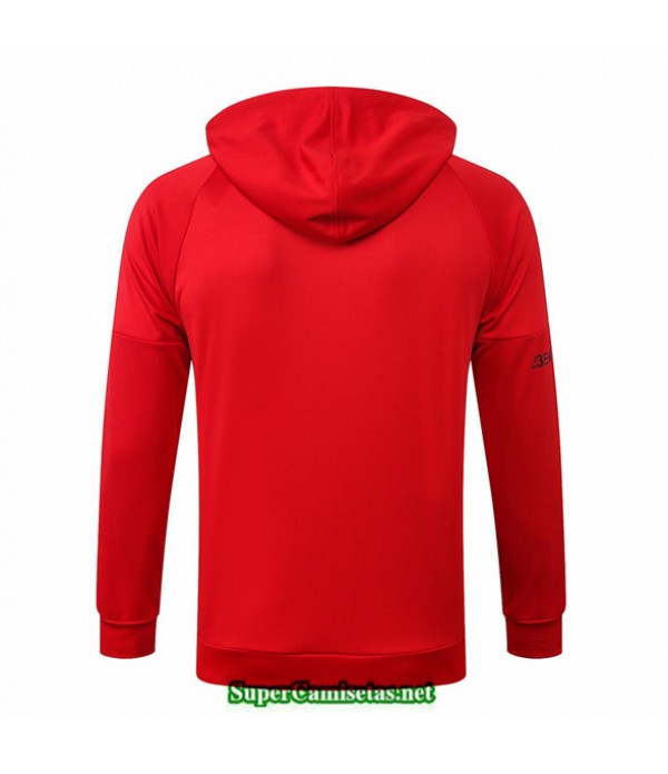 Tailandia Camiseta Jordan Chaqueta Sombrero Rojo 2020/21
