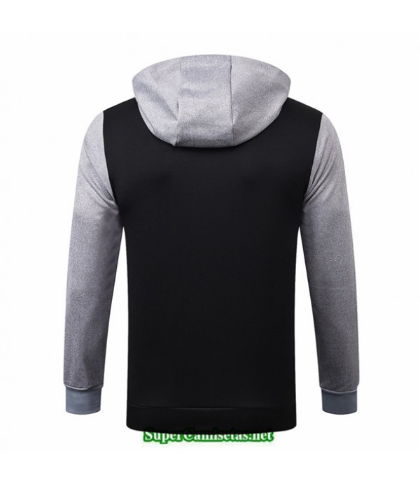 Tailandia Camiseta Jordan Sudadera Con Capucha Negro/gris 2020/21