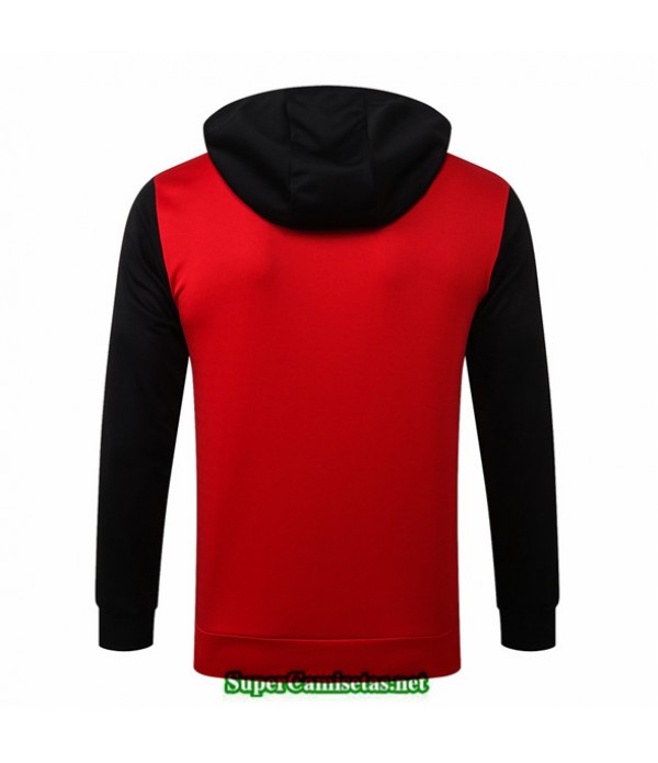 Tailandia Camiseta Jordan Sudadera Con Capucha Rojo/negro 2020/21