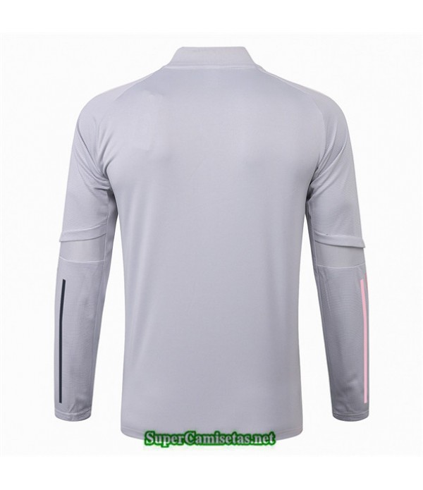 Tailandia Camiseta Juventus Chaqueta Gris Claro 2020/21