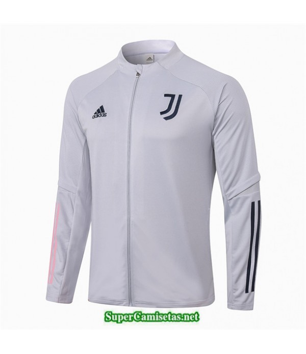 Tailandia Camiseta Juventus Chaqueta Gris Claro 20...