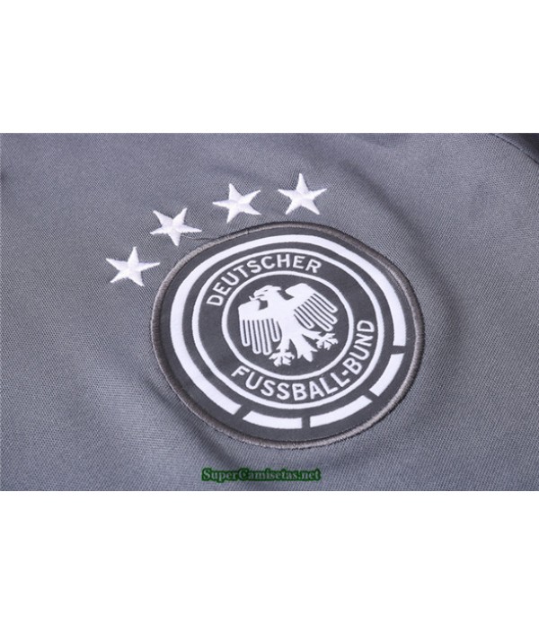 Tailandia Camiseta Kit De Entrenamiento Alemania Polo Gris Oscuro 2020/21