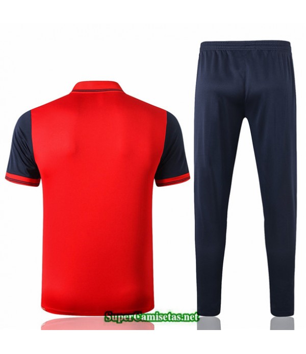 Tailandia Camiseta Kit De Entrenamiento Francia Polo Rojo 2020/21