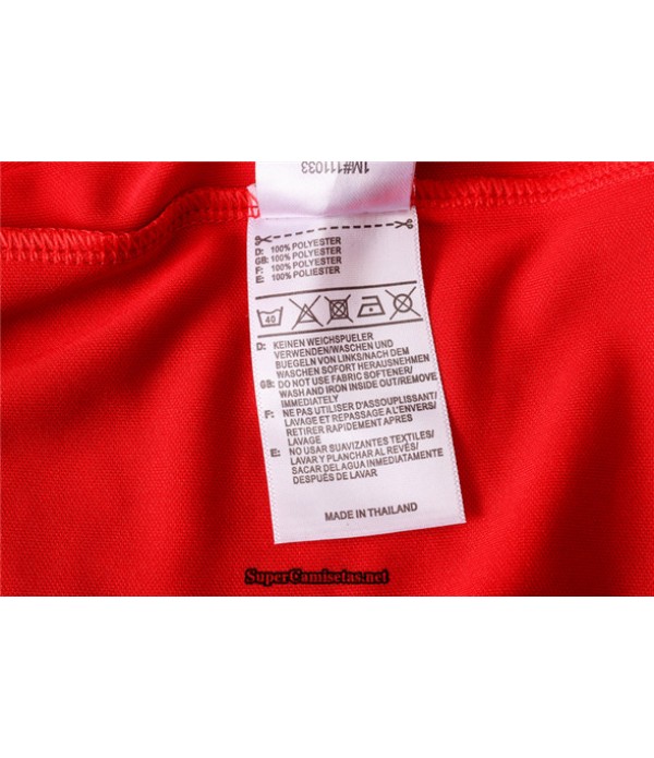 Tailandia Camiseta Kit De Entrenamiento Jordan Polo Rojo/blanco/azul 2020/21