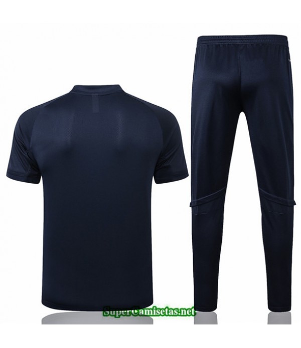 Tailandia Camiseta Kit De Entrenamiento Juventus Azul Oscuro 2020/21