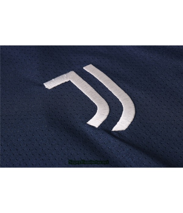 Tailandia Camiseta Kit De Entrenamiento Juventus Azul Oscuro 2020/21