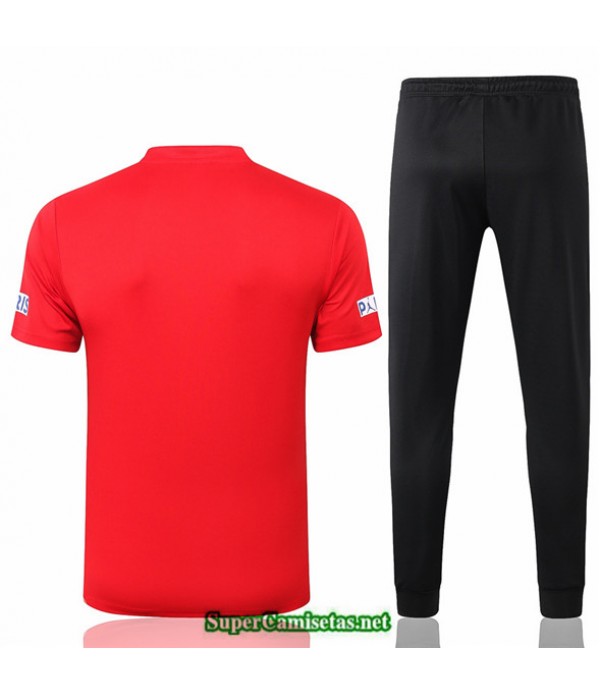 Tailandia Camiseta Kit De Entrenamiento Psg Jordan Rojo 2020/21