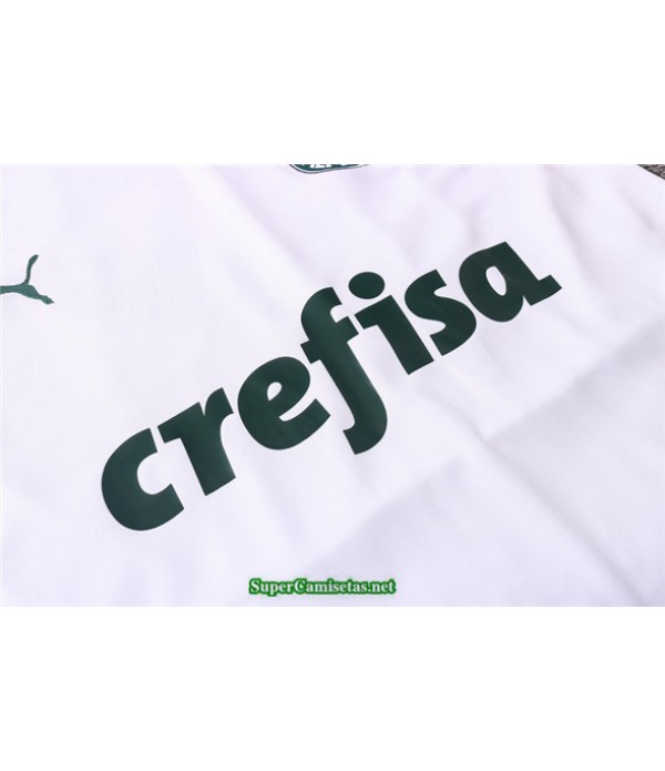 Tailandia Camiseta Kit De Entrenamiento Palmeiras Blanco 2020/21