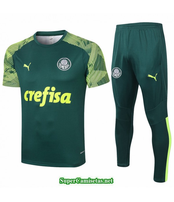 Tailandia Camiseta Kit De Entrenamiento Palmeiras Verde Oscuro 2020/21