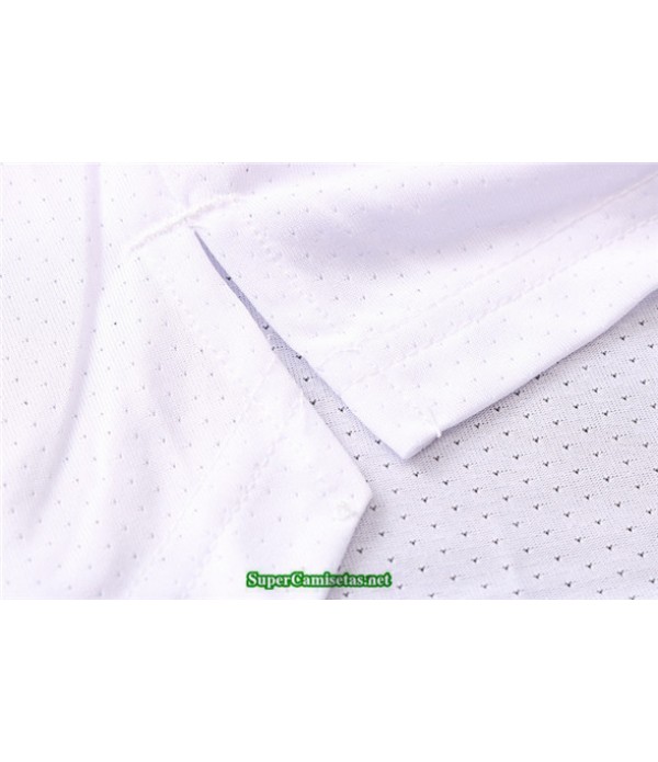 Tailandia Camiseta Kit De Entrenamiento Real Madrid Blanco 2020/21