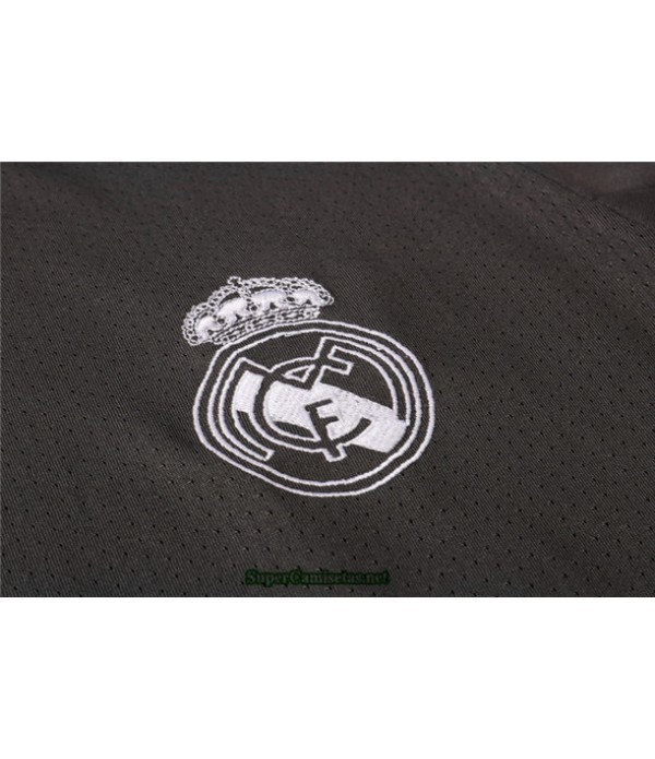 Tailandia Camiseta Kit De Entrenamiento Real Madrid Gris Oscuro 2020/21