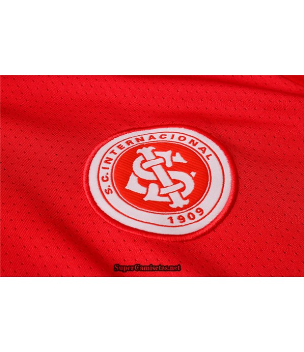 Tailandia Camiseta Kit De Entrenamiento Sc Internacional Rojo 2020/21