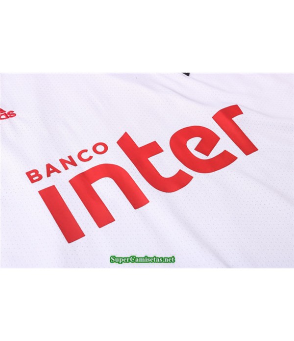 Tailandia Camiseta Kit De Entrenamiento Sao Paulo Blanco 2020/21