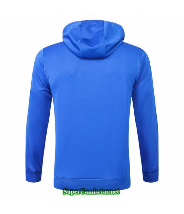 Tailandia Camiseta Psg Jordan Sudadera Con Capucha Azul 2020/21