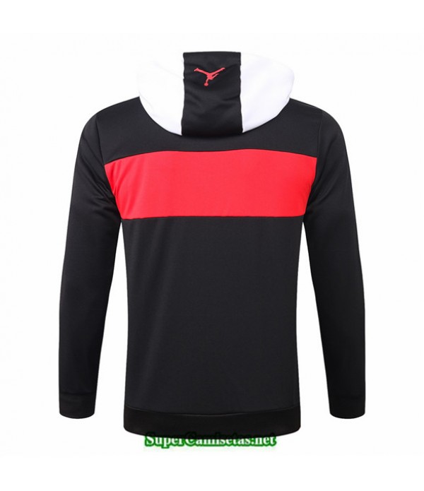 Tailandia Camiseta Psg Jordan Sudadera Con Capucha Negro/blanco/rojo 2020/21