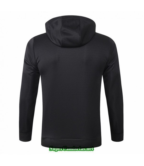Tailandia Camiseta Psg Jordan Sudadera Con Capucha Negro/gris 2020/21