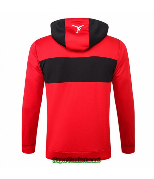Tailandia Camiseta Psg Jordan Sudadera Con Capucha Rojo/blanco/negro 2020/21