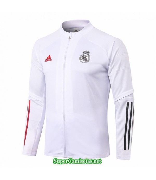 Tailandia Camiseta Real Madrid Chaqueta Blanco 2020/21