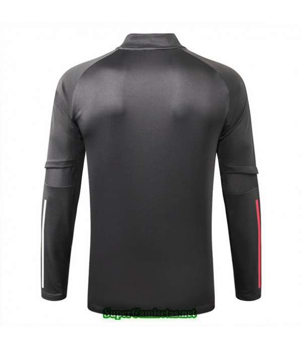 Tailandia Camiseta Real Madrid Chaqueta Gris Oscuro 2020/21