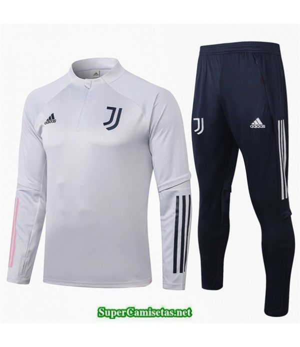 Tailandia Chandal Juventus Gris Claro 2020/21