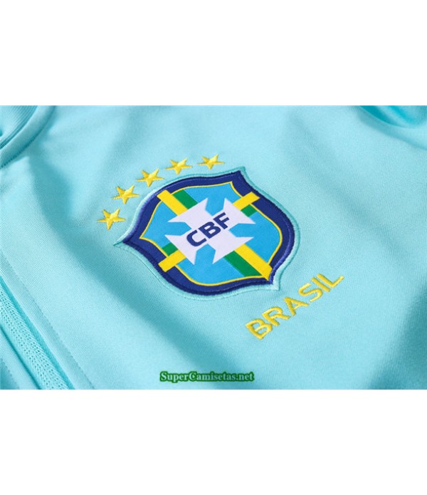 Tailandia Chaqueta Chandal Brasil Azul 2020/21
