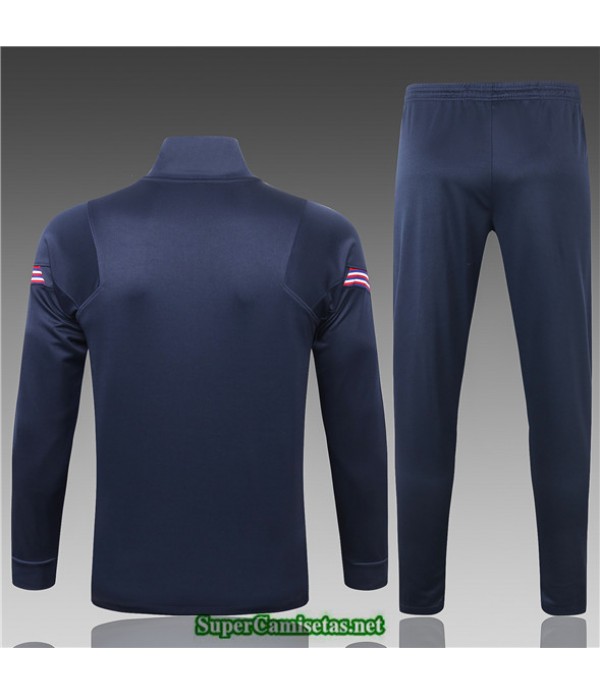 Tailandia Chaqueta Chandal Inglaterra Niños Azul Oscuro 2020/21