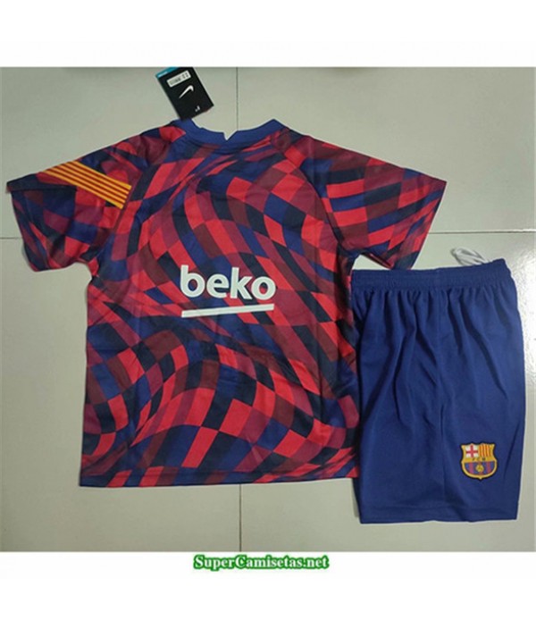 Tailandia Equipacion Camiseta Barcelona Niños Training Rojo 2020/21