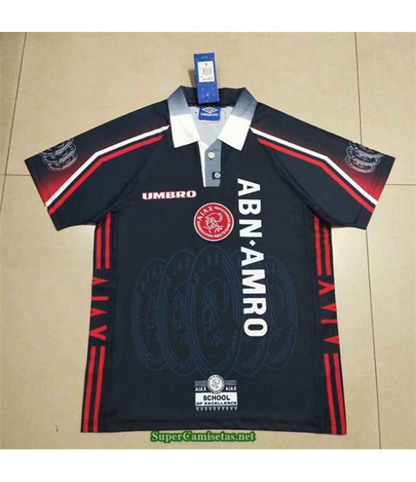 Tailandia Equipacion Camiseta Camisetas Clasicas Ajax Hombre 1998