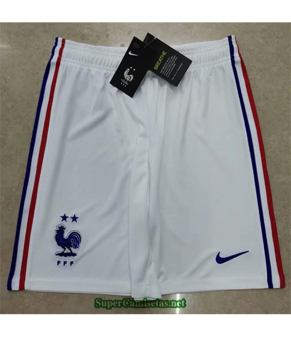 Tailandia Equipacion Camiseta Francia Pantalones Blanco 2020/21