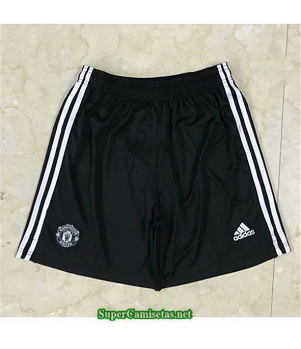 Tailandia Equipacion Camiseta Manchester United Pantalones Negro 2020/21