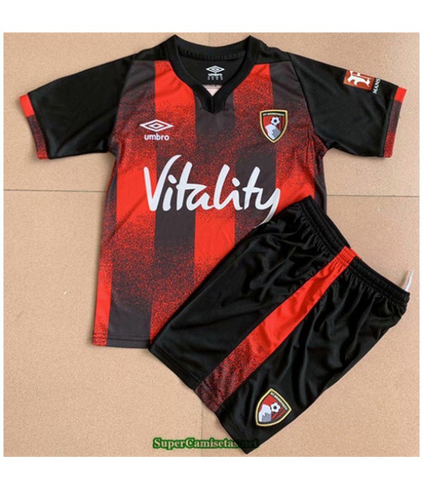 Tailandia Primera Equipacion Camiseta Bournemouth Niños 2020/21
