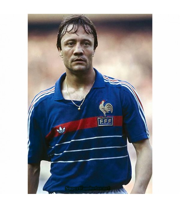 Tailandia Primera Equipacion Camiseta Camisetas Clasicas Francia Hombre European Champions 1984 1986