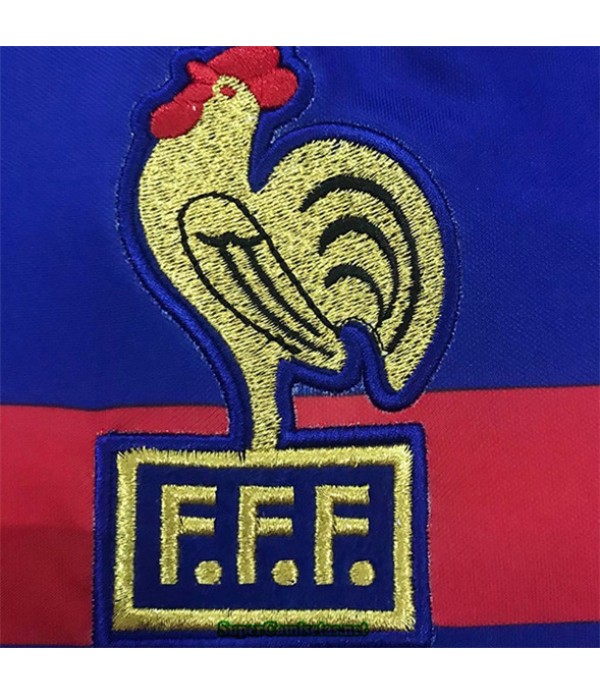 Tailandia Primera Equipacion Camiseta Camisetas Clasicas Francia Hombre European Champions 1984 1986
