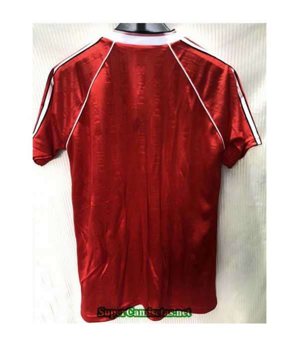 Tailandia Primera Equipacion Camiseta Camisetas Clasicas Manchester United Hombre 1988