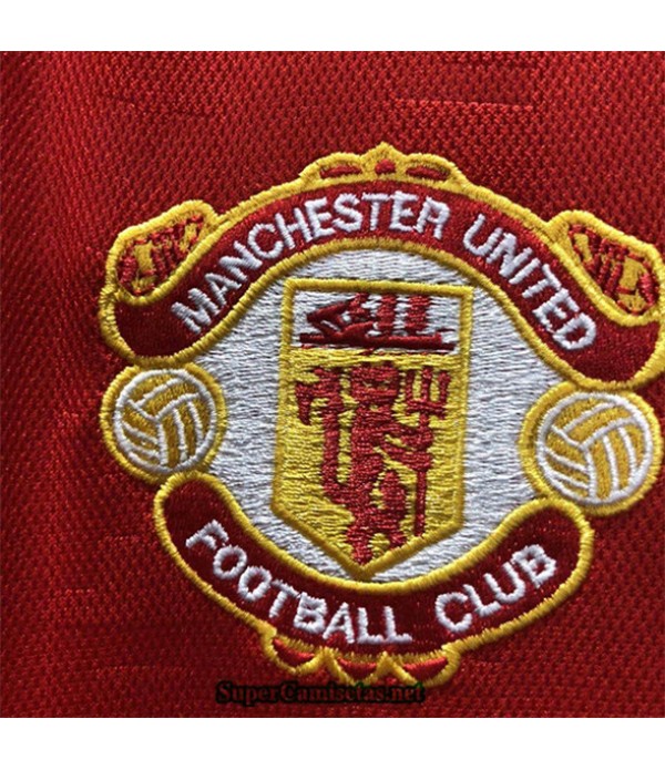 Tailandia Primera Equipacion Camiseta Camisetas Clasicas Manchester United Hombre 1988