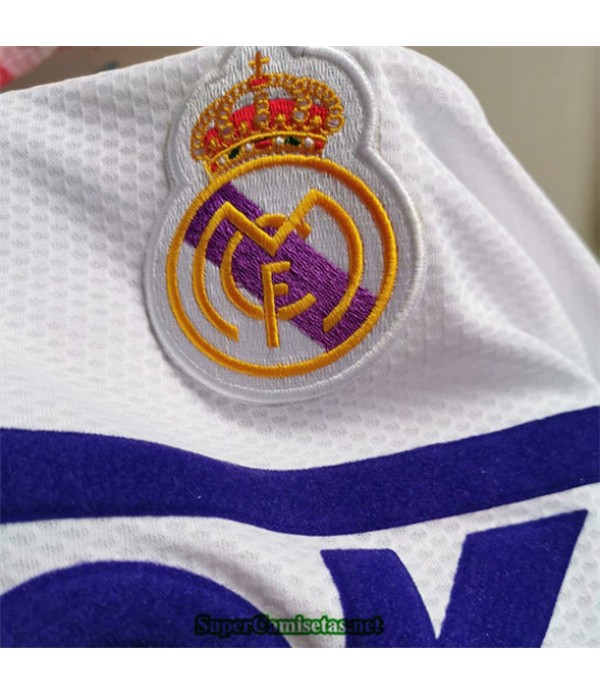 Tailandia Primera Equipacion Camiseta Camisetas Clasicas Real Madrid Hombre 1997 98