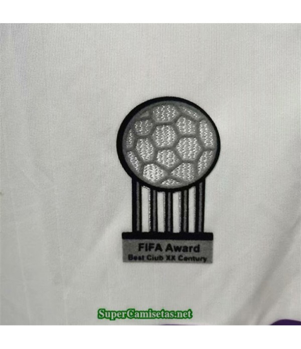 Tailandia Primera Equipacion Camiseta Camisetas Clasicas Real Madrid Hombre Manga Larga 2006 07