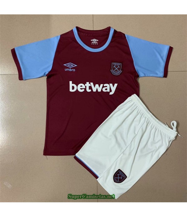 Tailandia Primera Equipacion Camiseta West Ham United Niños 2020/21