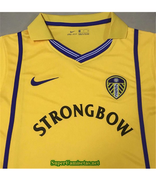 Tailandia Segunda Equipacion Camiseta Camisetas Clasicas Leeds United Hombre 2000 01