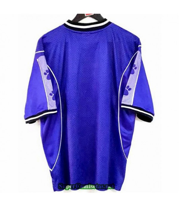 Tailandia Segunda Equipacion Camiseta Camisetas Clasicas Real Madrid Hombre 1997 98