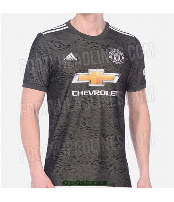 Tailandia Segunda Equipacion Camiseta Manchester U...