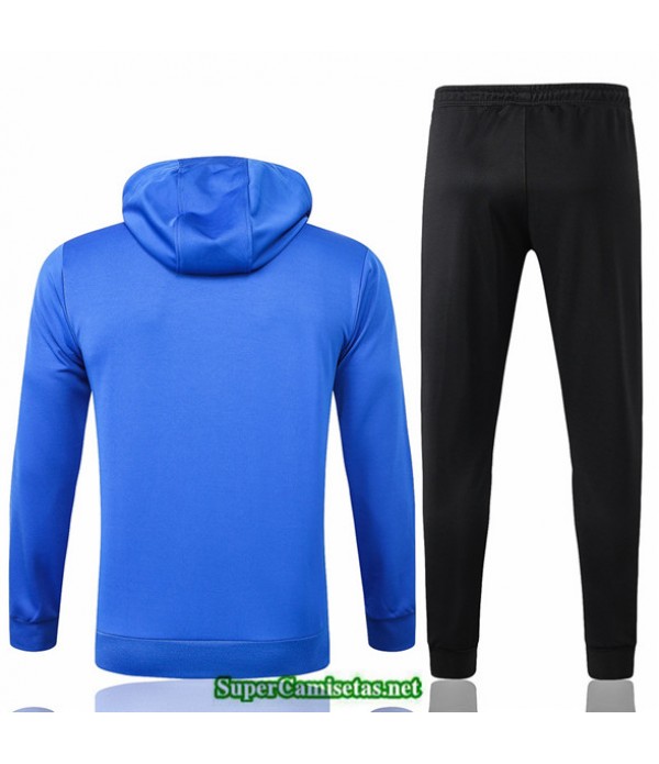 Tailandia Sudaderas De Futbol Psg Azul Jordan 2020/21