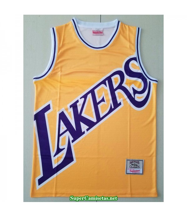 Camiseta Angeles Lakers ESP amarilla