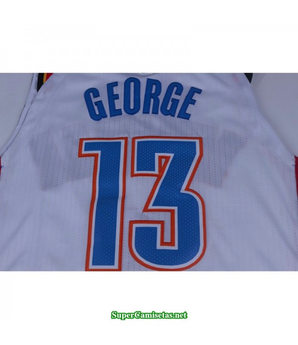 Camiseta 2018 George 13 blanca Oklahoma city