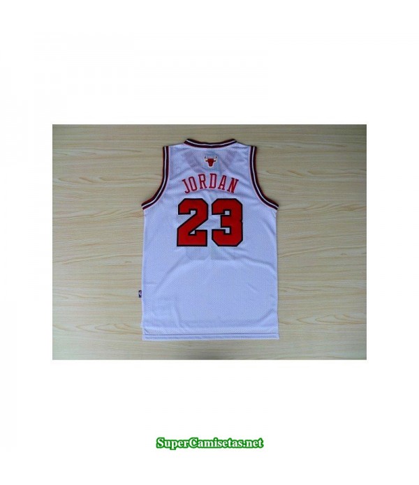 Camiseta Michael Jordan 23 blanca Chicago Bulls