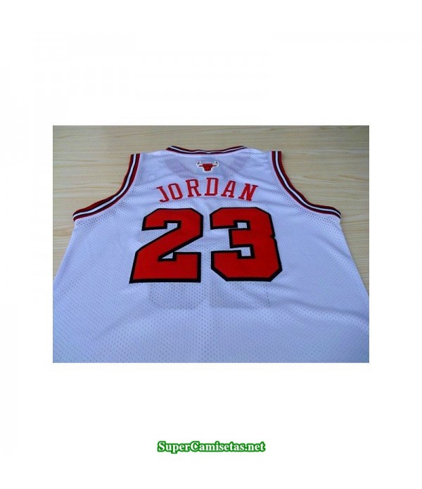 Camiseta Michael Jordan 23 blanca Chicago Bulls