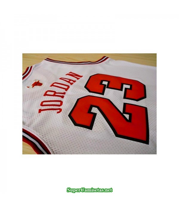 Camiseta Michael Jordan 23 blanca Chicago Bulls